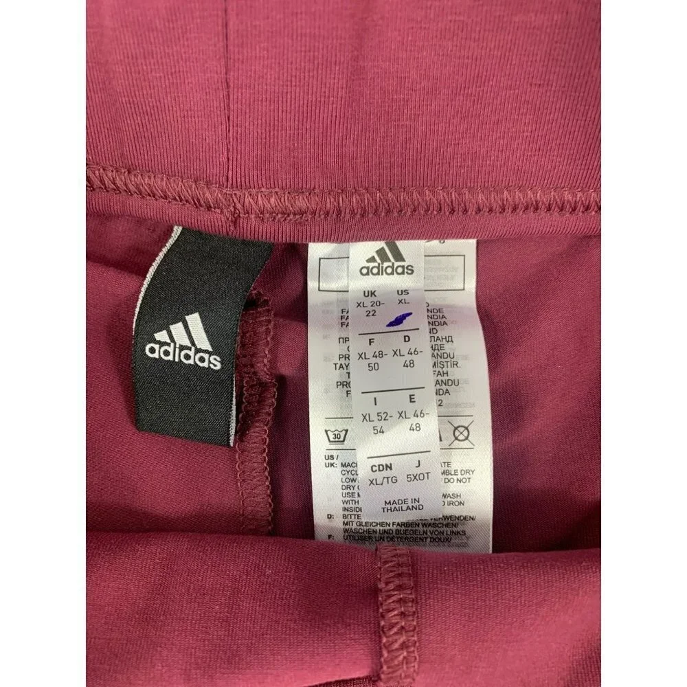 Adidas Women's Burgundy Workout Shorts